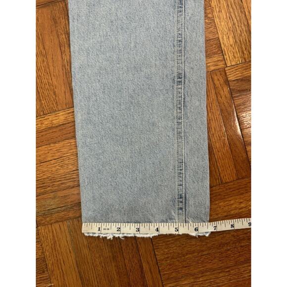 AGOLDE JEANS 90'S HIGH RISE PINCH WAIST STRAIGHT DISTRESSED SIZE 23 #54667 - Picture 10 of 16